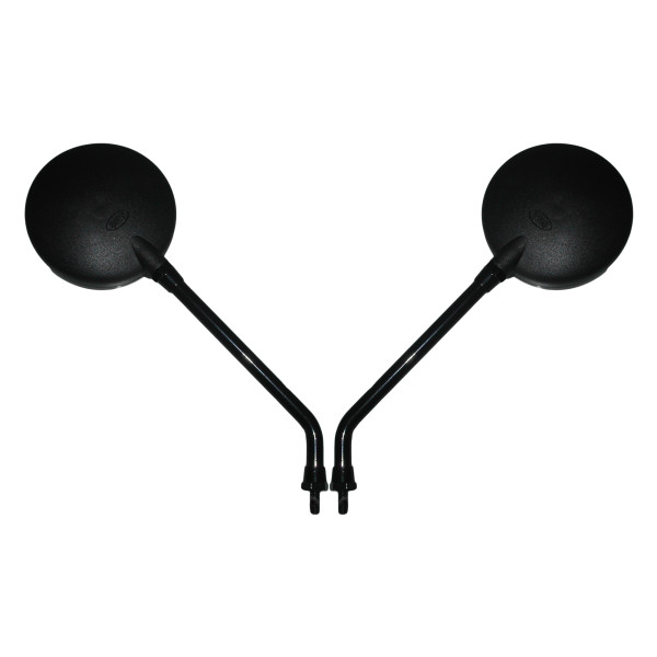 Hi Level Mirrors 8mm black round left or right kaw
